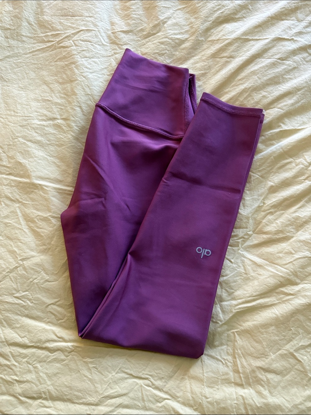 ALO Yoga Purple High-Waist Performance Leggings